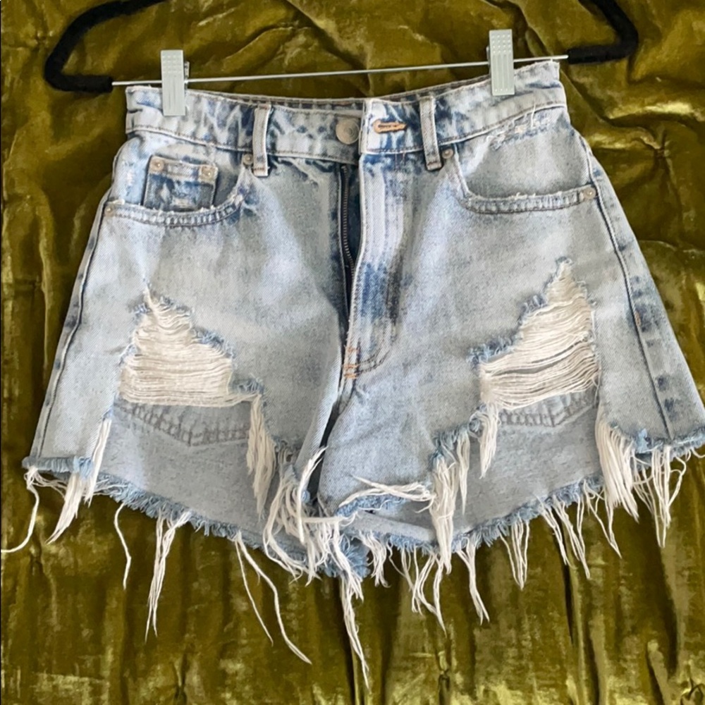 Zara denim shorts